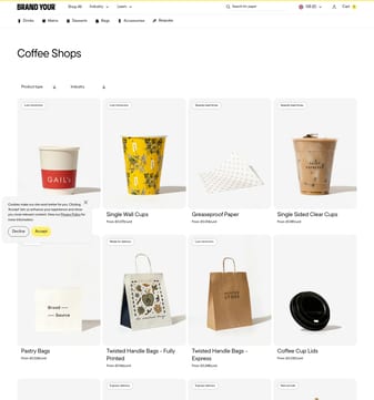 Brandyour landing page desktop screenshot