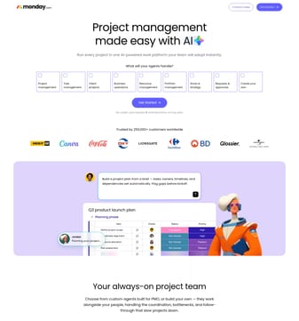 monday.com landing page desktop screenshot