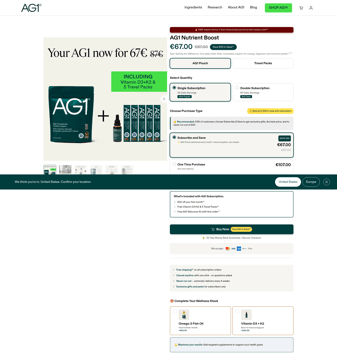 AG1 by Athletic Greens