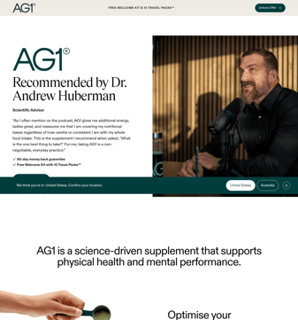 AG1 by Athletic Greens