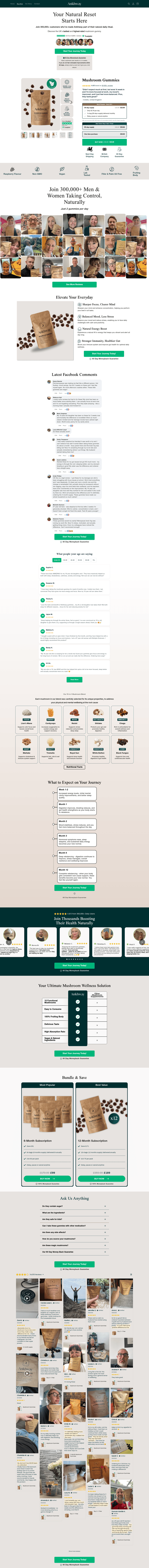 Ankhway landing page