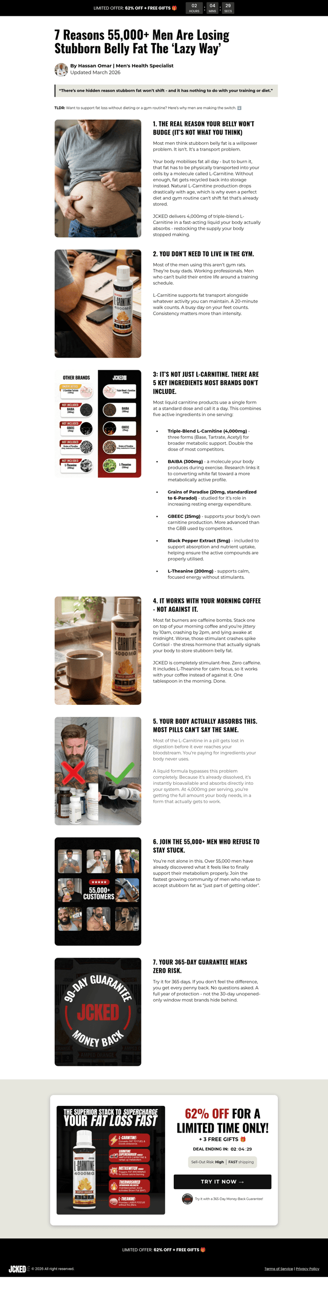 Get.jcked landing page