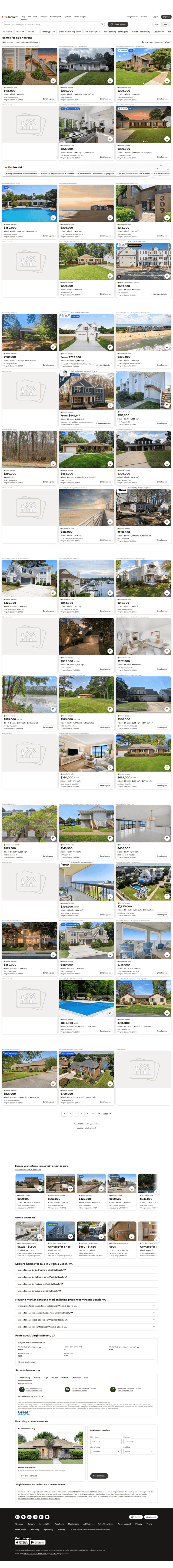 Realtor.com landing page