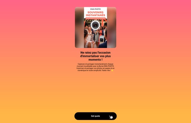 Zeely landing page
