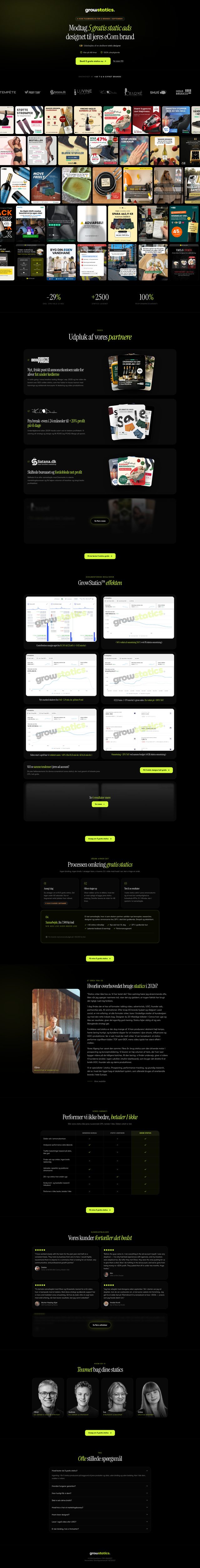 Growmore landing page