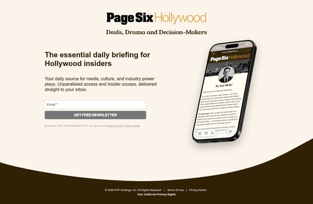Flamingo Estate landing page