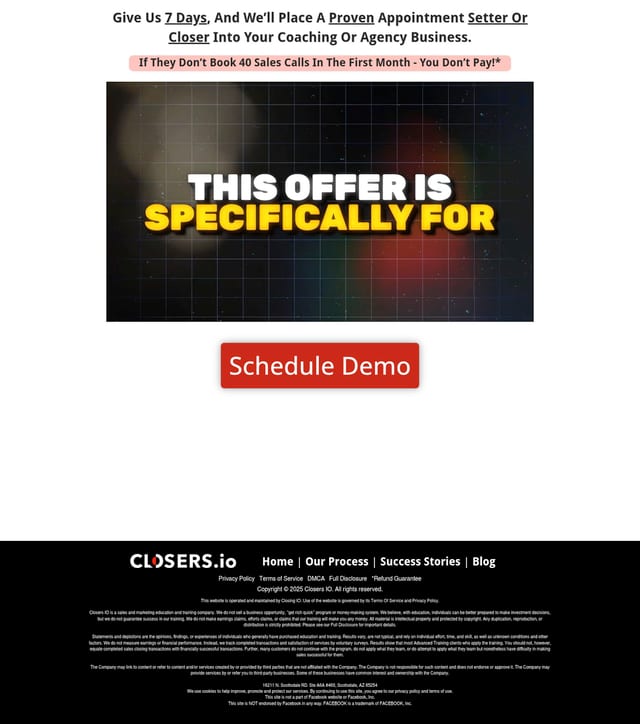 Cole-gordon landing page