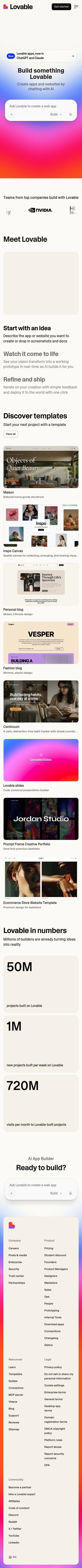 Lovable mobile