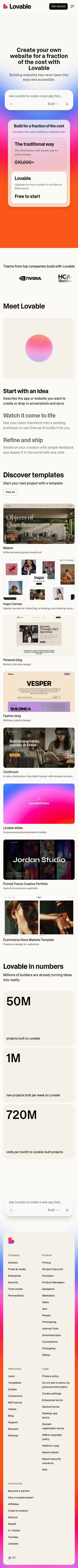 Lovable mobile