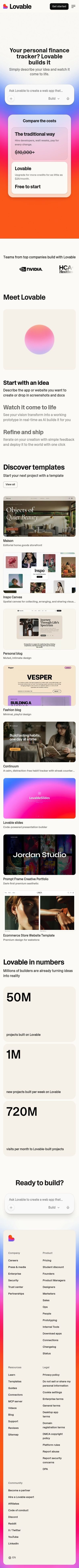 Lovable mobile