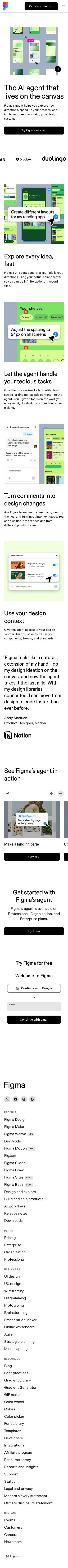 Figma mobile