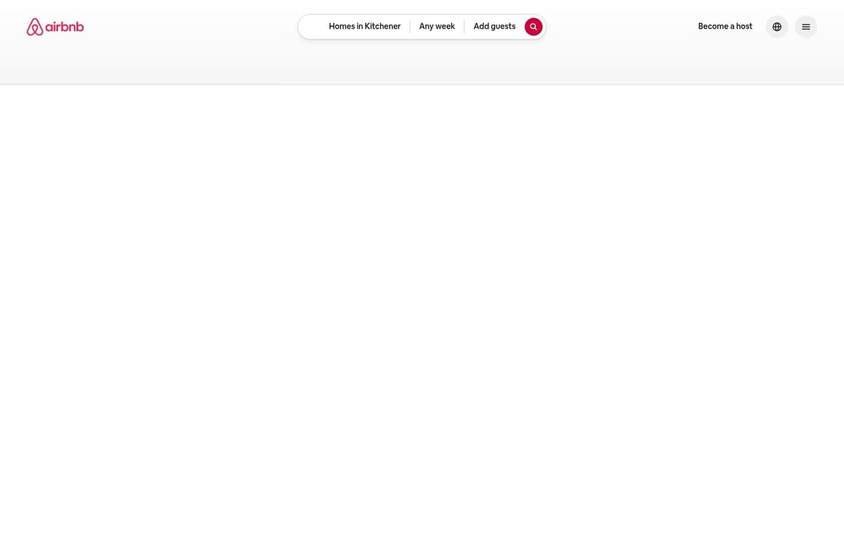 Airbnb desktop