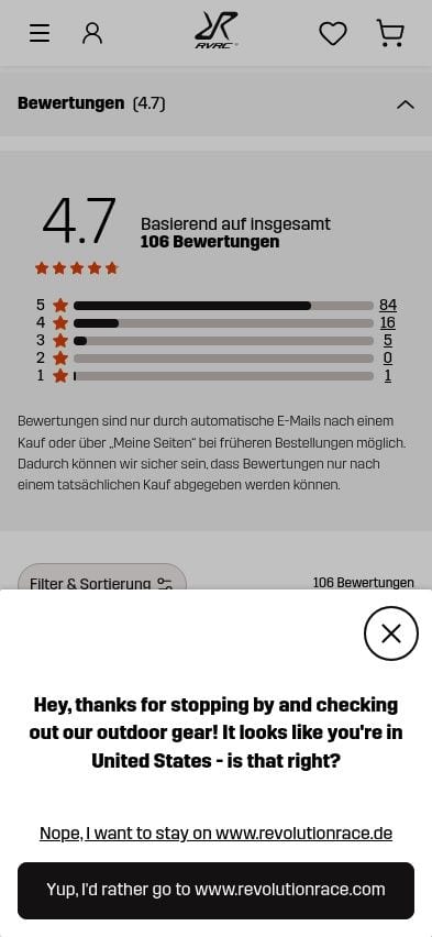 RevolutionRace mobile