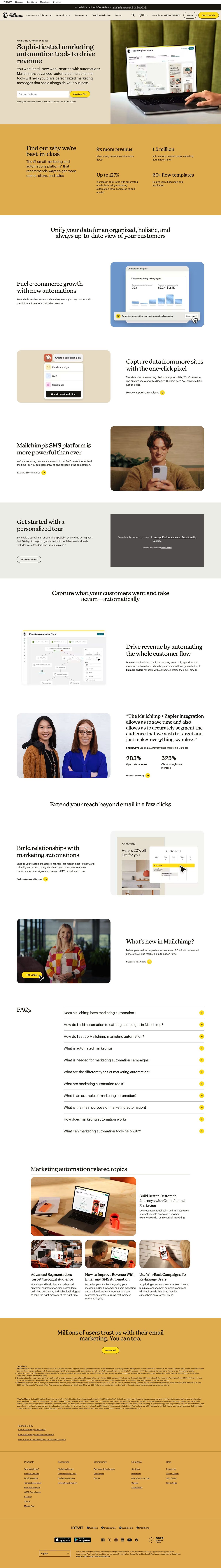Intuit Mailchimp desktop