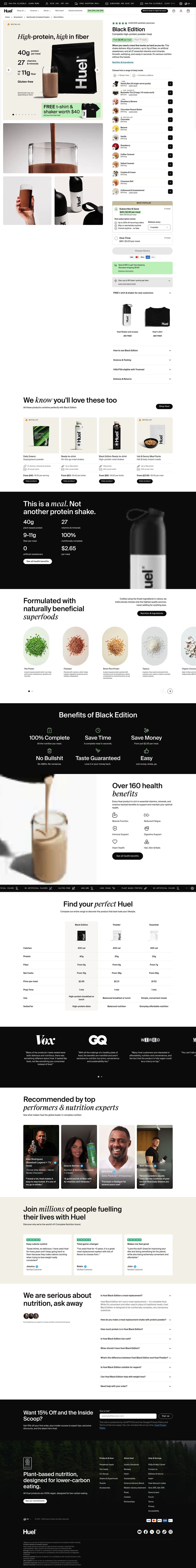 Huel desktop