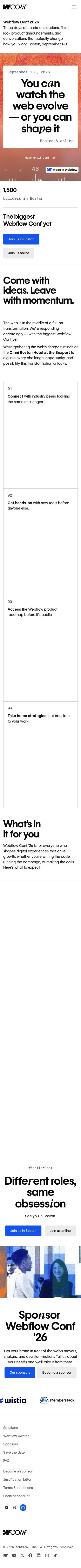 Webflow mobile