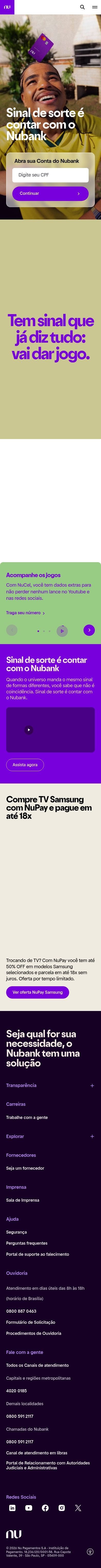Nubank mobile