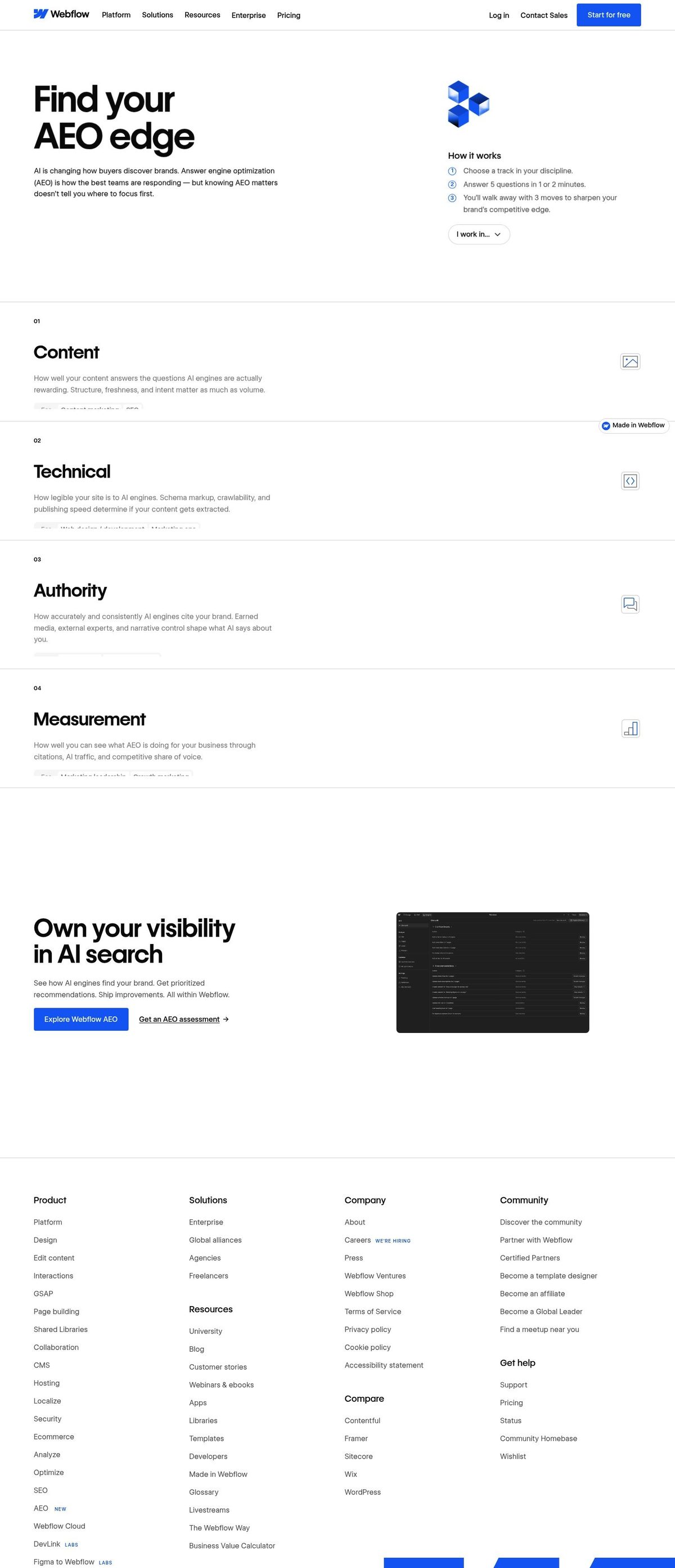 Webflow desktop