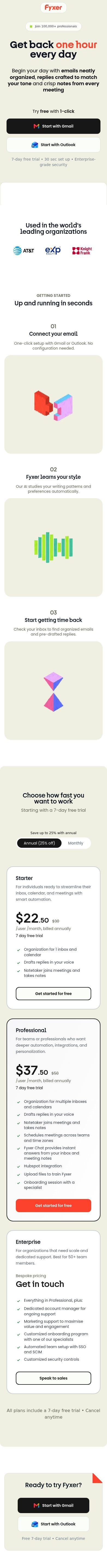 Fyxer mobile