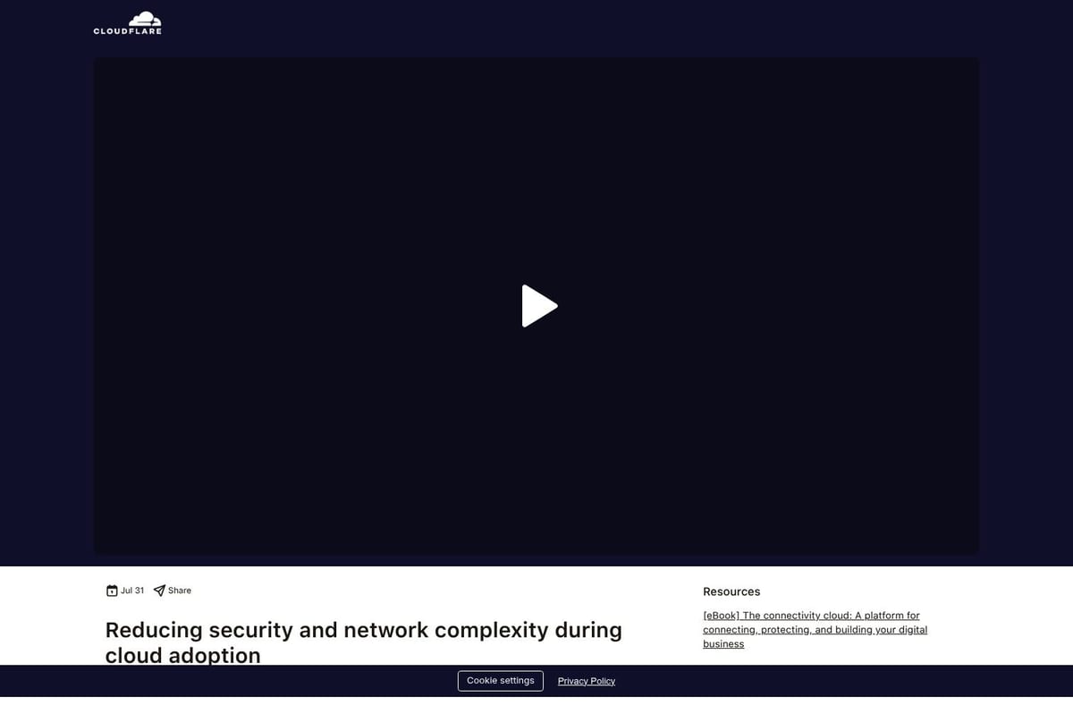 Cloudflare desktop