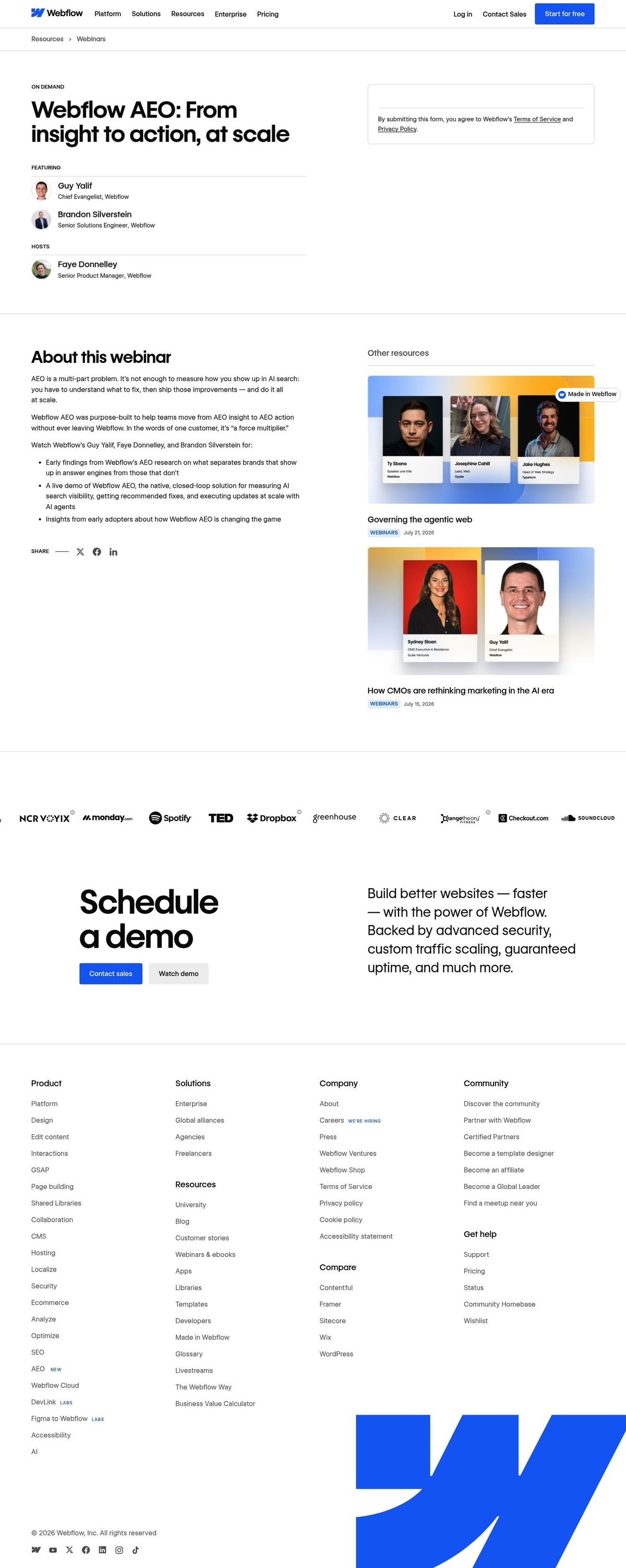 Webflow desktop