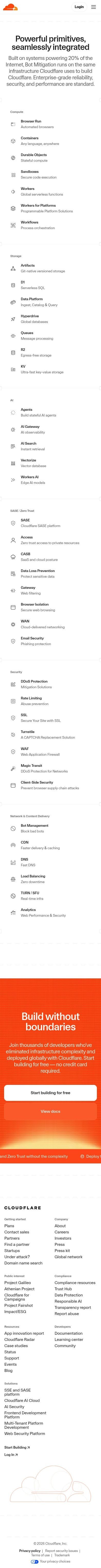 Cloudflare mobile
