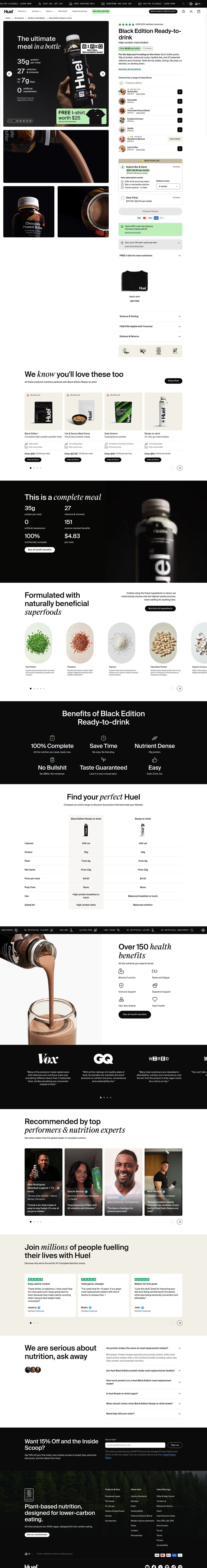 Huel desktop
