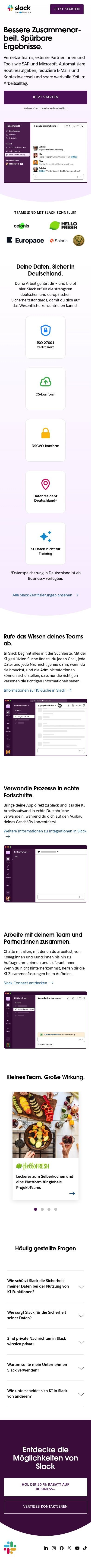 Slack mobile