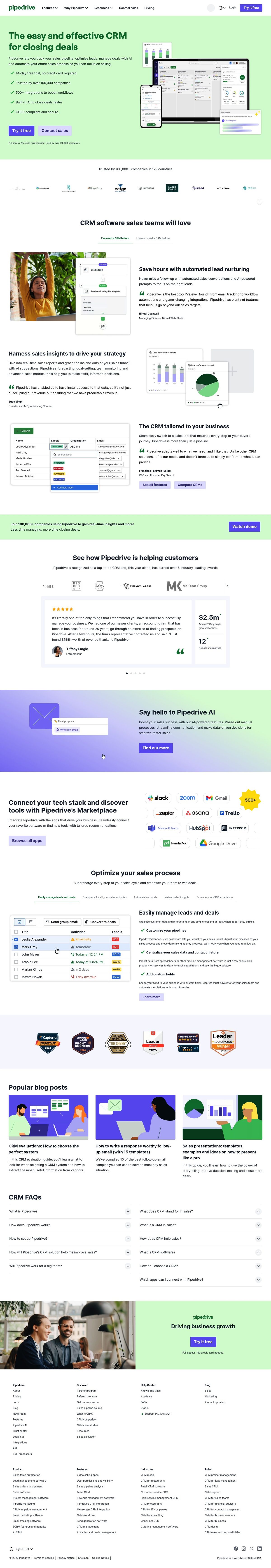Pipedrive desktop