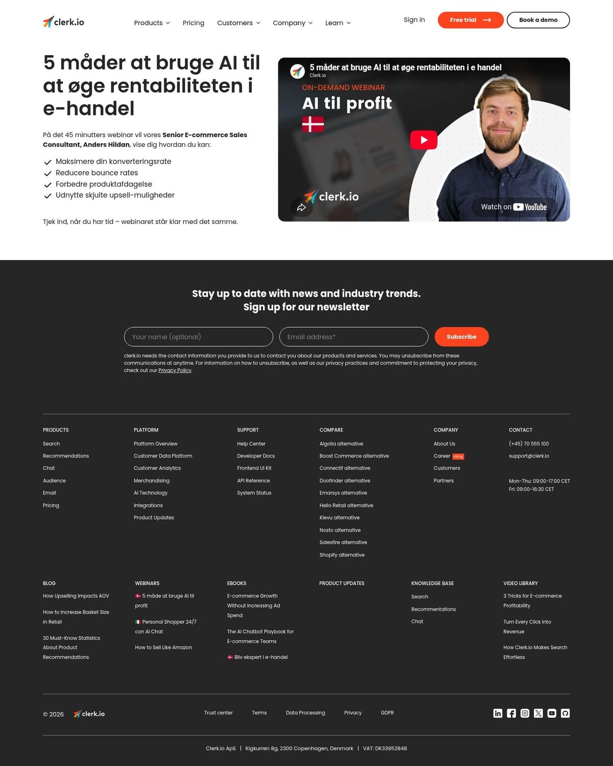 Clerk.io desktop