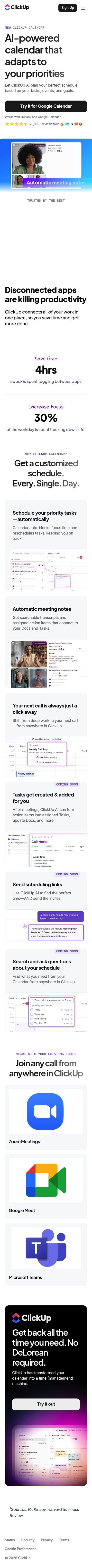 ClickUp mobile