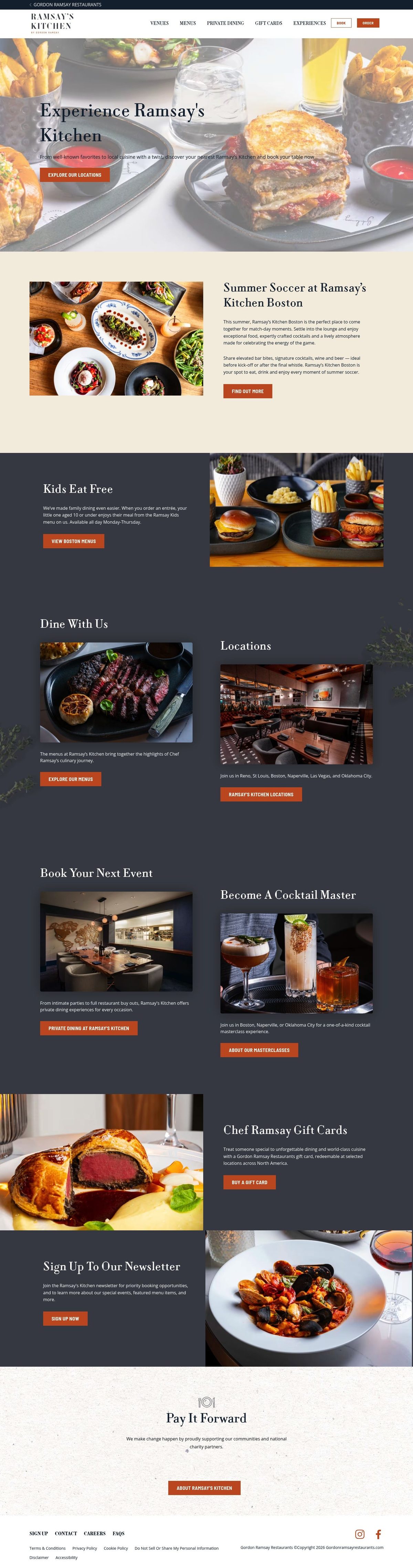 Gordon Ramsay Restaurants desktop