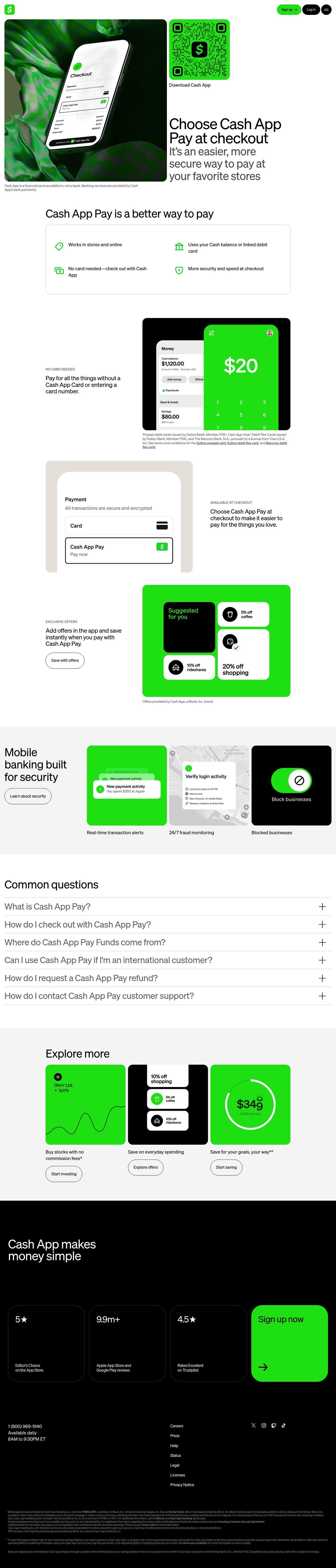Cash App desktop