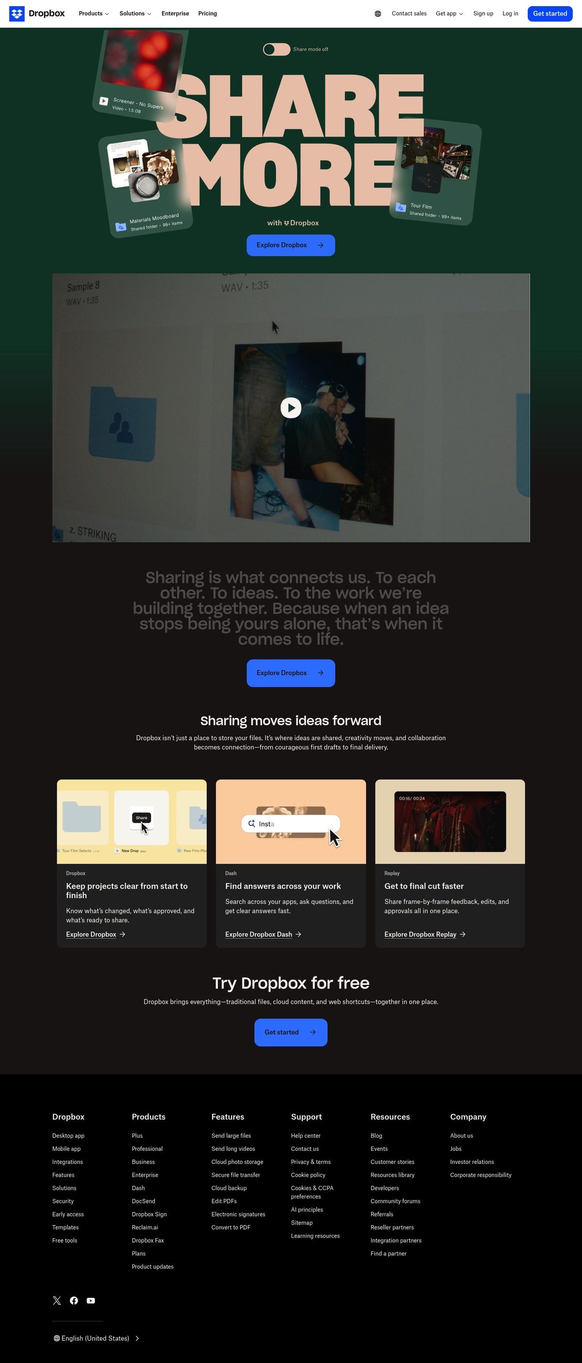 Dropbox desktop