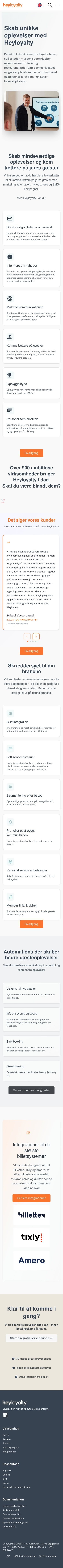 Heyloyalty mobile