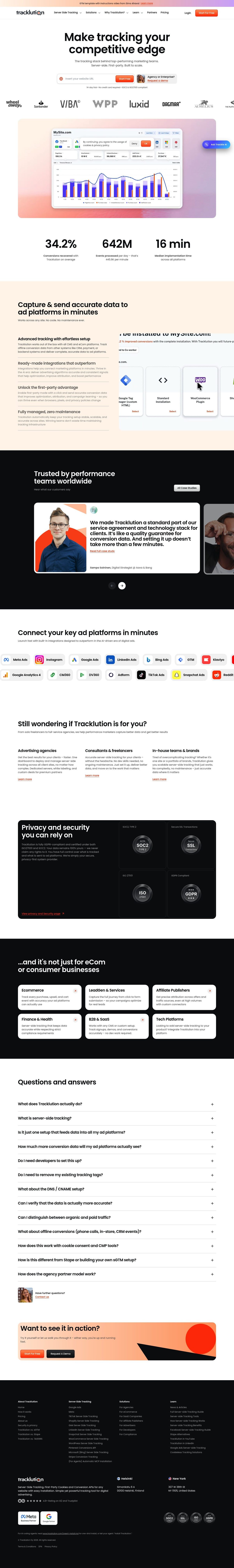 Tracklution desktop