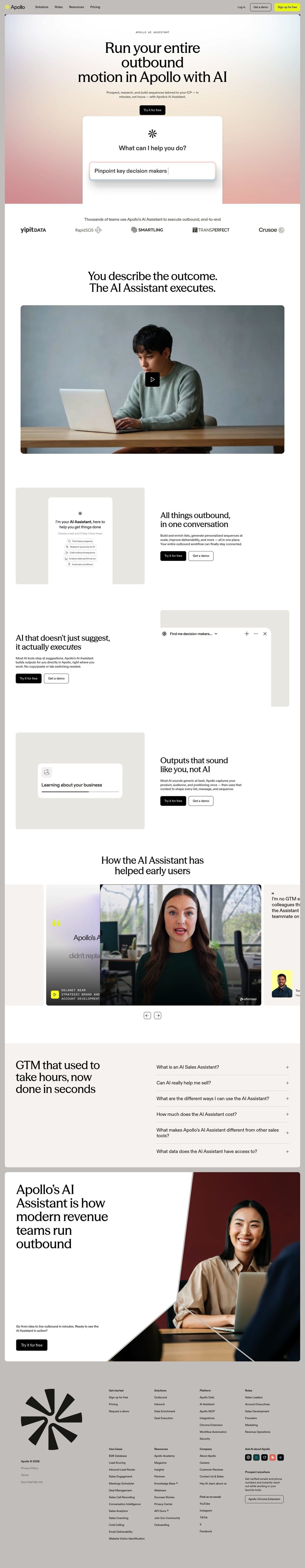 Apollo.io desktop