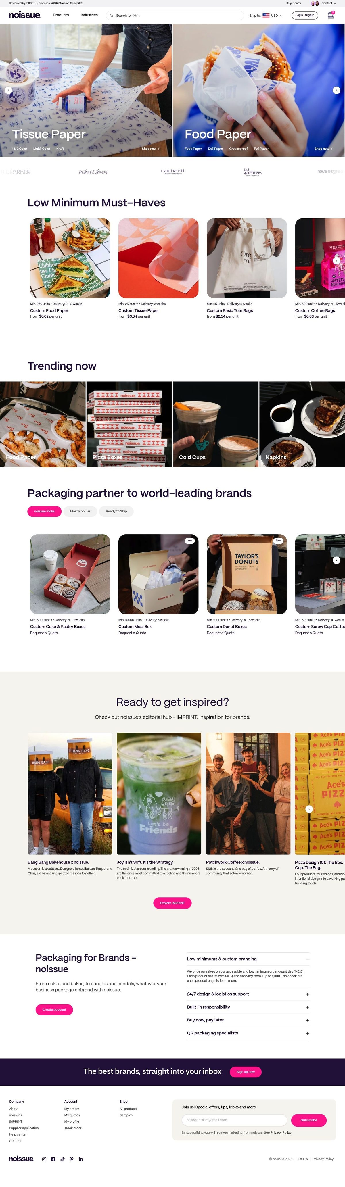 noissue.co desktop