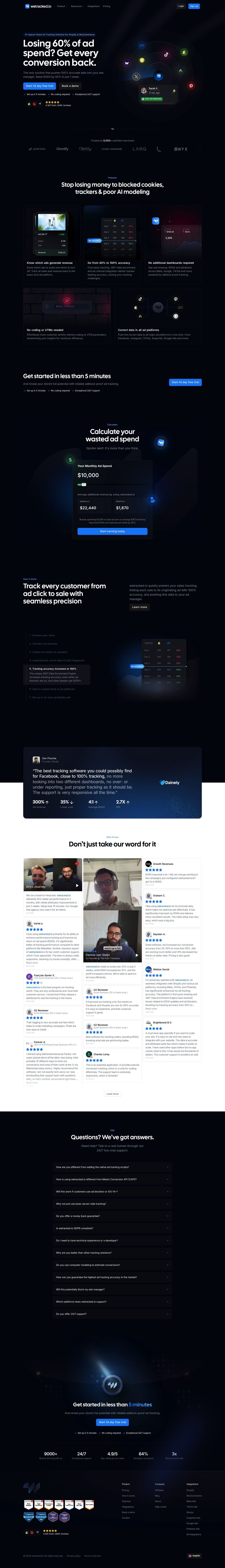 wetracked.io desktop