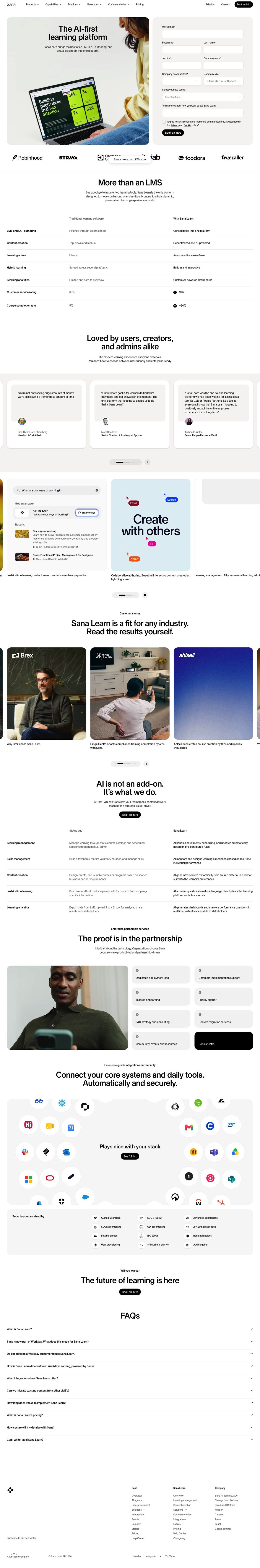 Sana Labs desktop