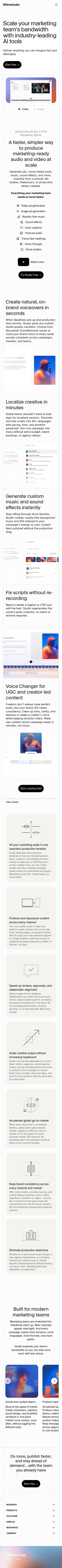 ElevenLabs mobile