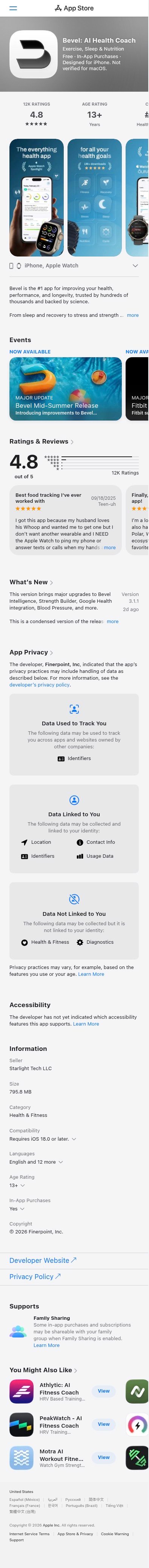 Bevel App mobile