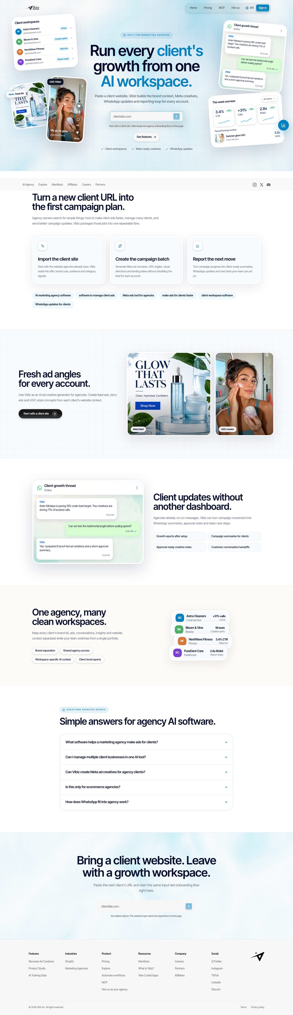 Vibiz desktop