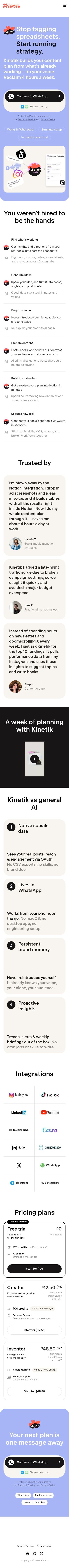 Kineto mobile