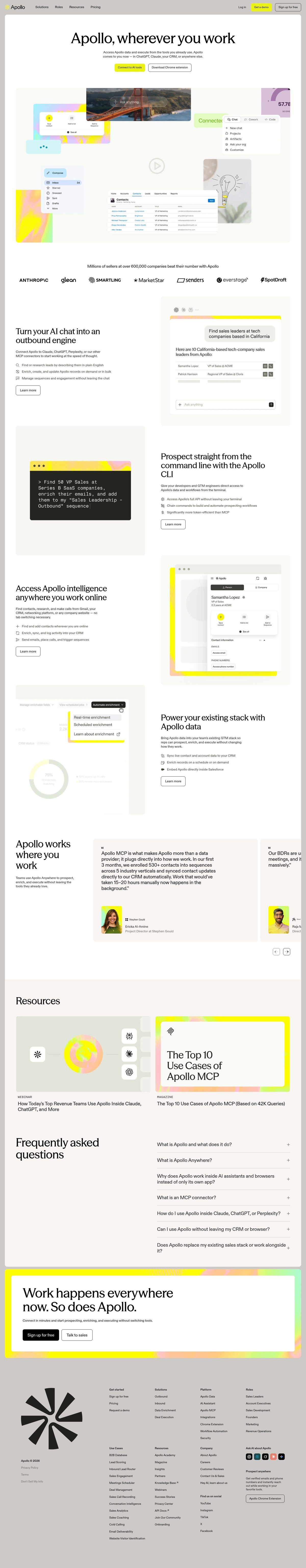 Apollo.io desktop