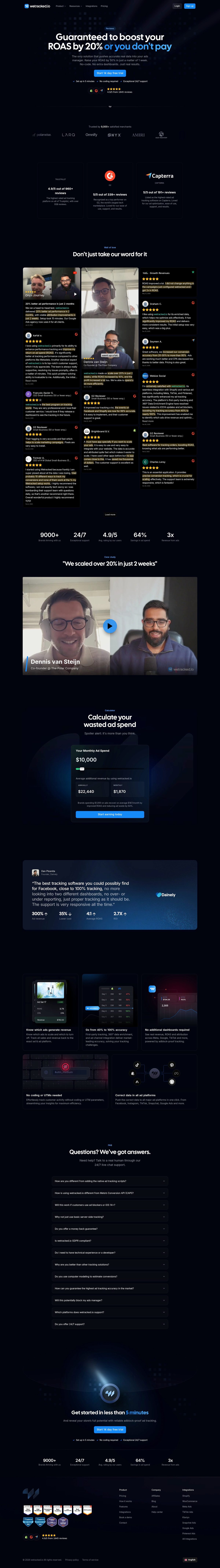 wetracked.io desktop