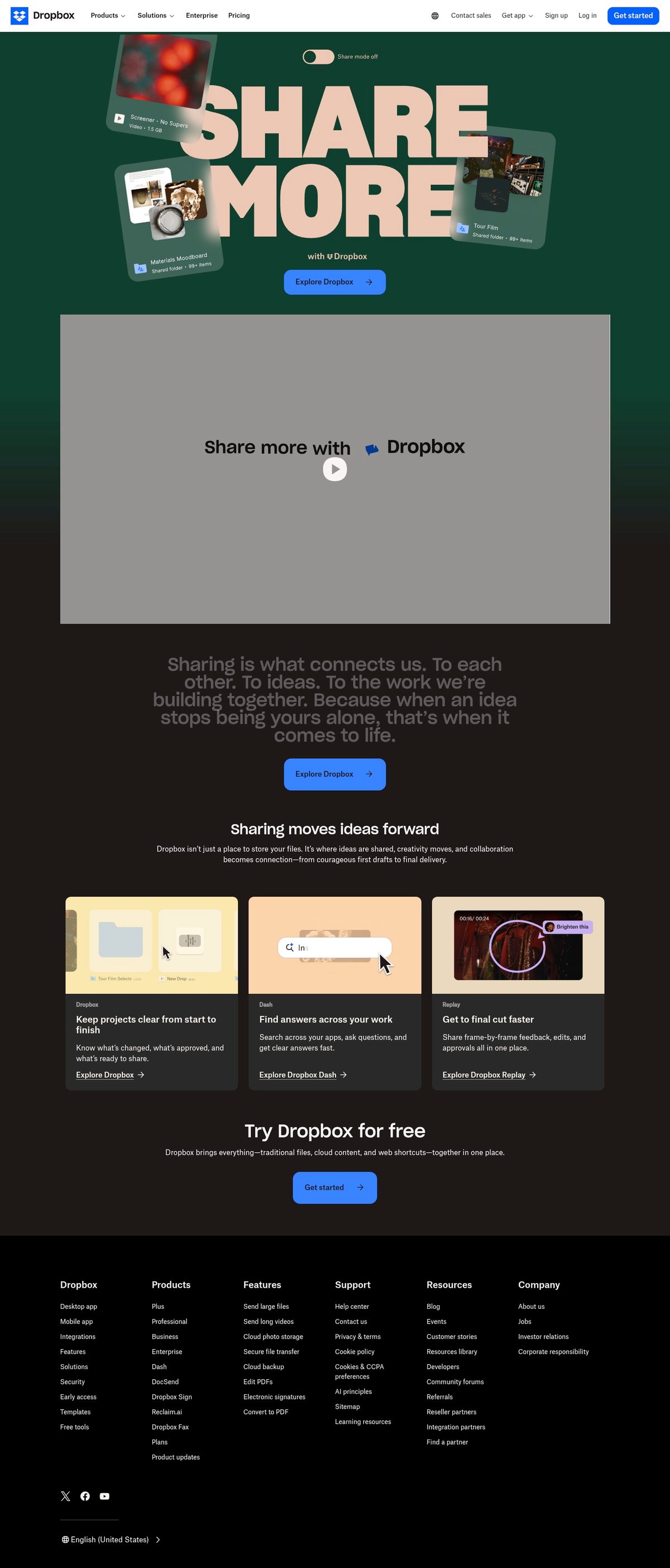 Dropbox desktop