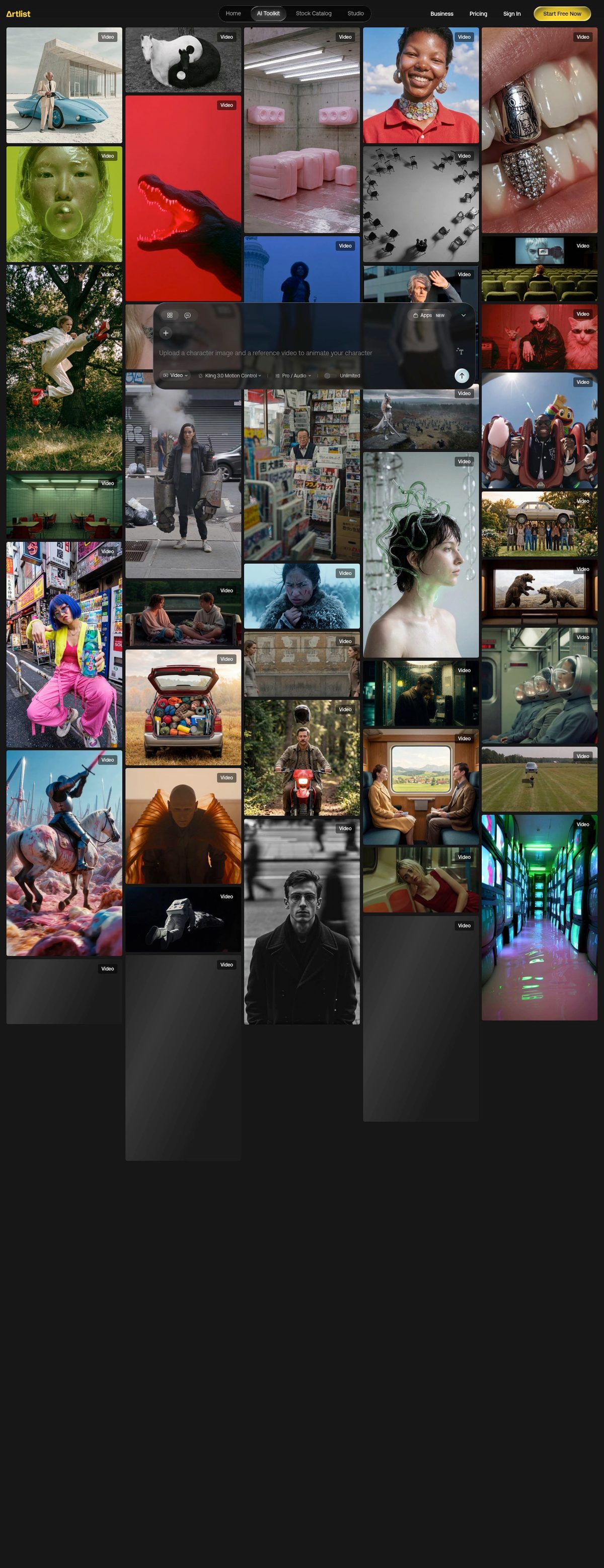 Artlist.io desktop