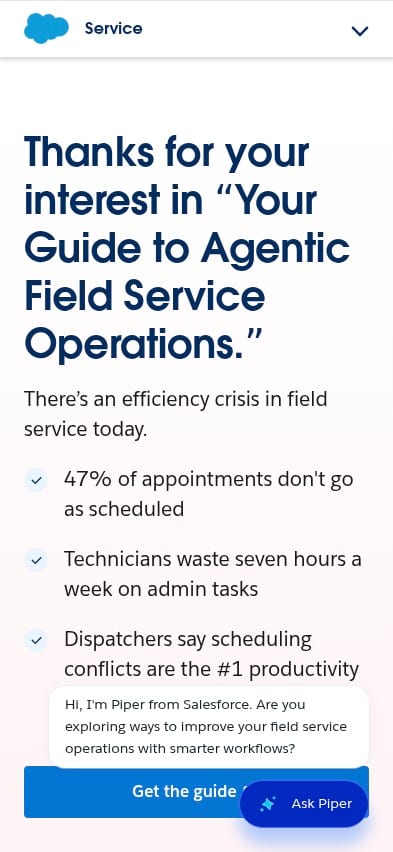 Salesforce mobile