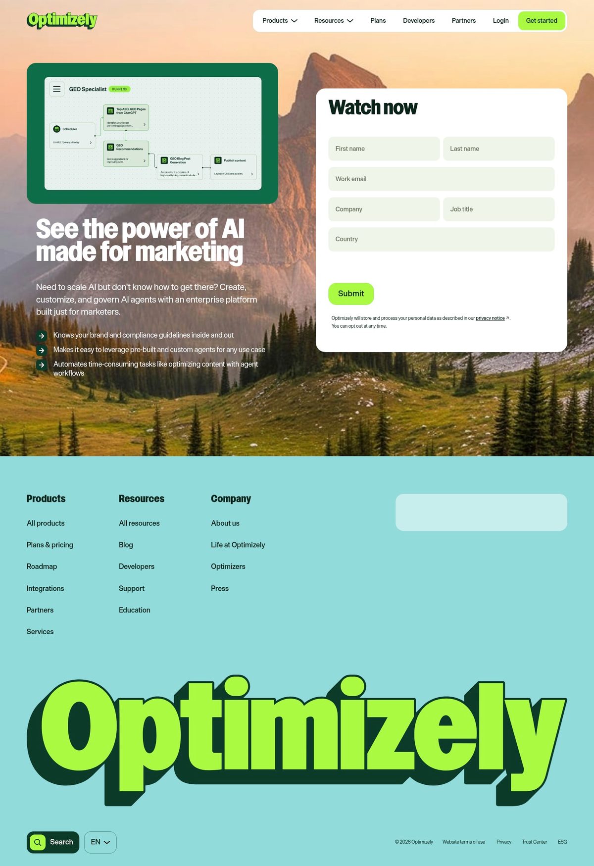 Optimizely desktop